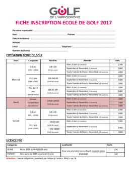 format pdf - Golf de l`hippodrome