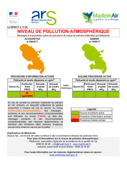 Procédure d`information et de recommandation