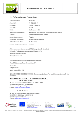 presentation cfppa 47 - EPL du Lot et Garonne