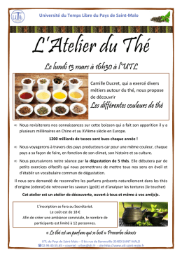 2017-03-13 thé - UTL Saint