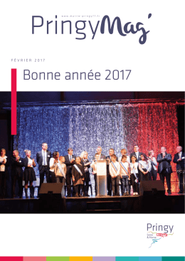 Bonne ann&eacute;e 2017 - Mairie de Pringy