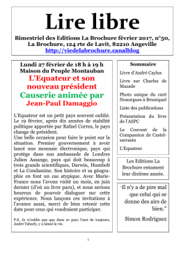 Causerie anim&eacute;e par