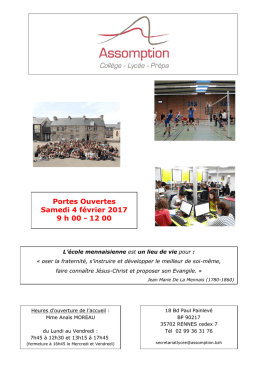 livret d`accueil Lyc&eacute;e PO 2016-2017