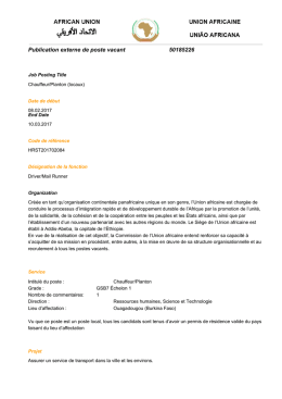 50185226 Publication externe de poste vacant