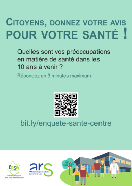 citoyens, donnez votre avis pour votre santé - Mairie de Clion