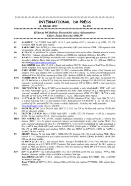 international dx press