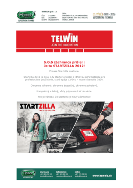 Štartér a tester Startzilla