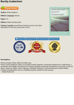 PDF Buchty &scaron;vabachom - Zuska Kepplov&aacute;