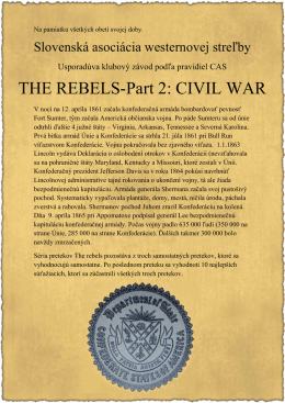 THE REBELS-Part 2: CIVIL WAR - Slovensk&aacute; asoci&aacute;cia westernovej