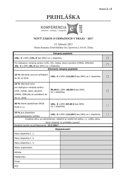 prihl&aacute;&scaron;ka