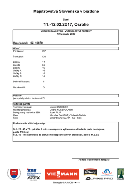 vytrval. žiaci - Biatlon-Info