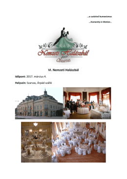 VI. Nemzeti Halászbál