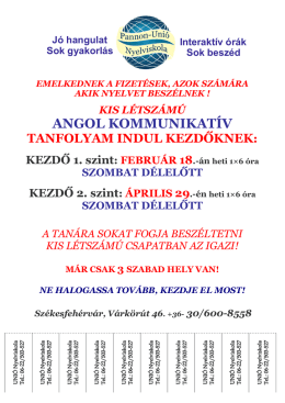 Trinity Államilag Elismert Nemzetközi Nyelvvizsga