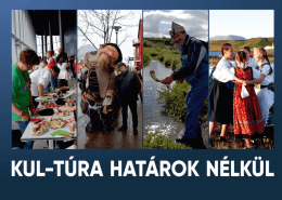 Kul-TÚRA broschure - Besenyszögért Alapítvány