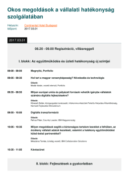 Program nyomtatása