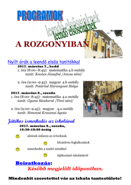 A ROZGONYIBAN