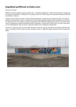 Engedéllyel graffitiznek az Etelka soron