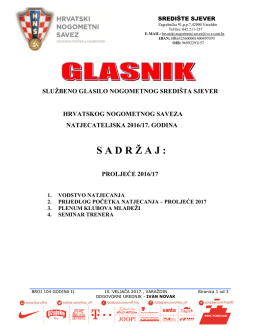 Glasnik HNS-sredi&scaron;te sjever br.104