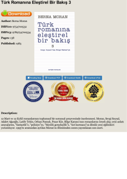 PDF Türk Romanına Eleştirel Bir Bakış 3