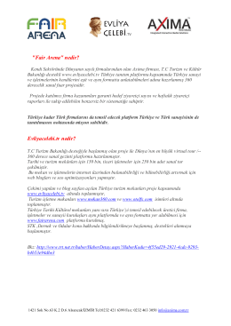 "Fair Arena" nedir? - Virtual Fair Arena