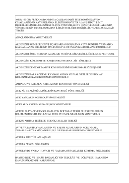 10 kHz -60 GHz FREKANS BANDINDA &Ccedil;ALIŞAN SABİT