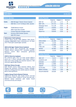 Gündem - Ekspres Forex