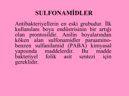 Sulfonamidler Kaynak