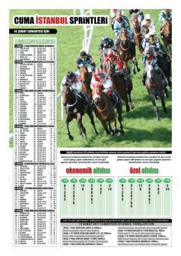 CUMA İSTANBULSPRiNTLERi