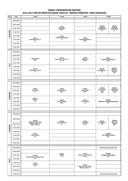 İnşaat M&uuml;hendisliği B&ouml;l&uuml;m&uuml;