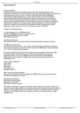 Eloksal Nedir? - Yüksel Alüminyum