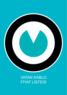 Vatan Kablo Fiyat Listesi