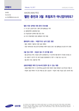 옐런 증언과 3월: 트럼프가 아니었더라도?
