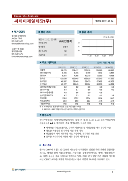 씨제이제일제당(주)