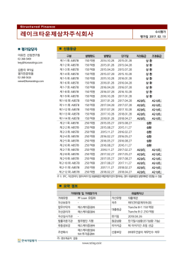 레이크타운제삼차주식회사