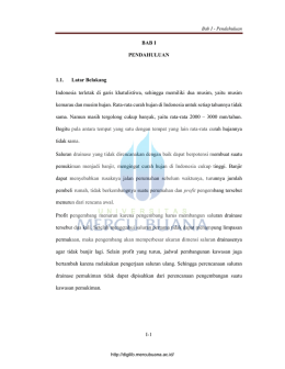 Bab I - Pendahuluan