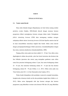 4 BAB II TINJAUAN PUSTAKA 2.1. Tanda–tanda