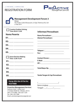 Formulir-1V2 hari.ai - Proactive Management Services