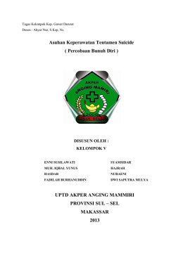 Askep Tentamen Suicide