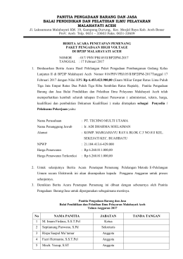 37-017Berita Acara Penetapan pemenang