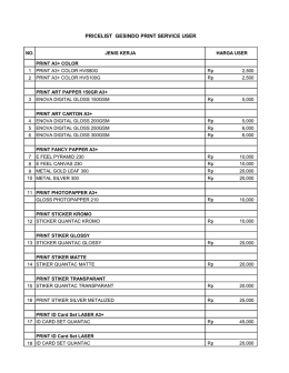 Disini - Gesindo Digital Print Service