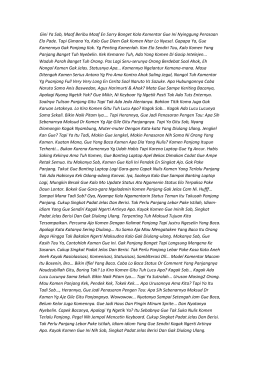 0TGini Ya Sob, Maaf Beribu Maaf En Sorry Banget Kalo Komentar