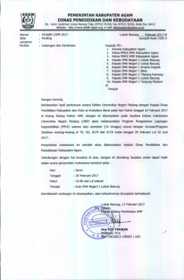 Surat lengkap silahkan Saudara unduh disini