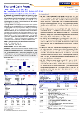 Thailand Daily Focus