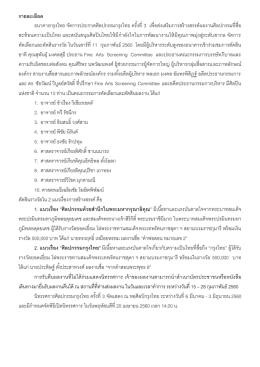รายละเอียด ธนาคารกรุงไทย จัดการประกวดศิลปกร
