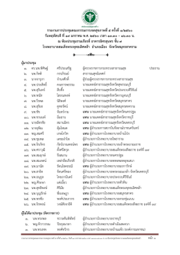 มติที่ประชุม - เขตสุขภาพที่ 5