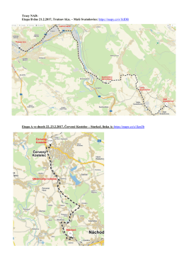 Trasy NAD: Etapa B dne 21.2.2017, Trutnov hl.n. – Malé