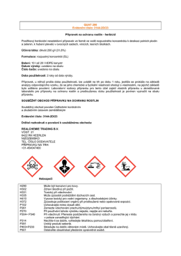 QUAT 200 Evidenční číslo: 3144-2D/23 Přípravek na