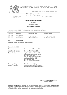 St&aacute;tn&iacute; z&aacute;věrečn&eacute; zkou&scaron;ky