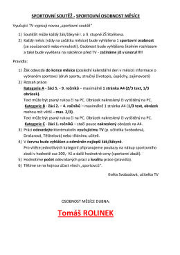 Sportovn&iacute; soutěž