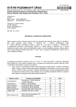 státní pozemkový úřad
